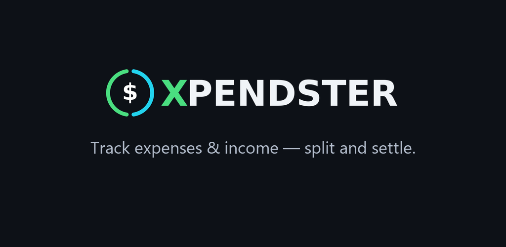 Xpendster — track expenses & income, split and settle